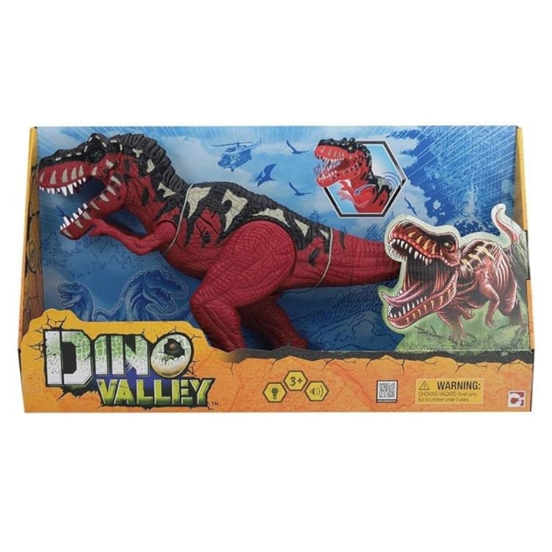 CHAPMEI DINO VALLEY T-REX ATTACK PLAY SET, Ages 3+ — Chapmei