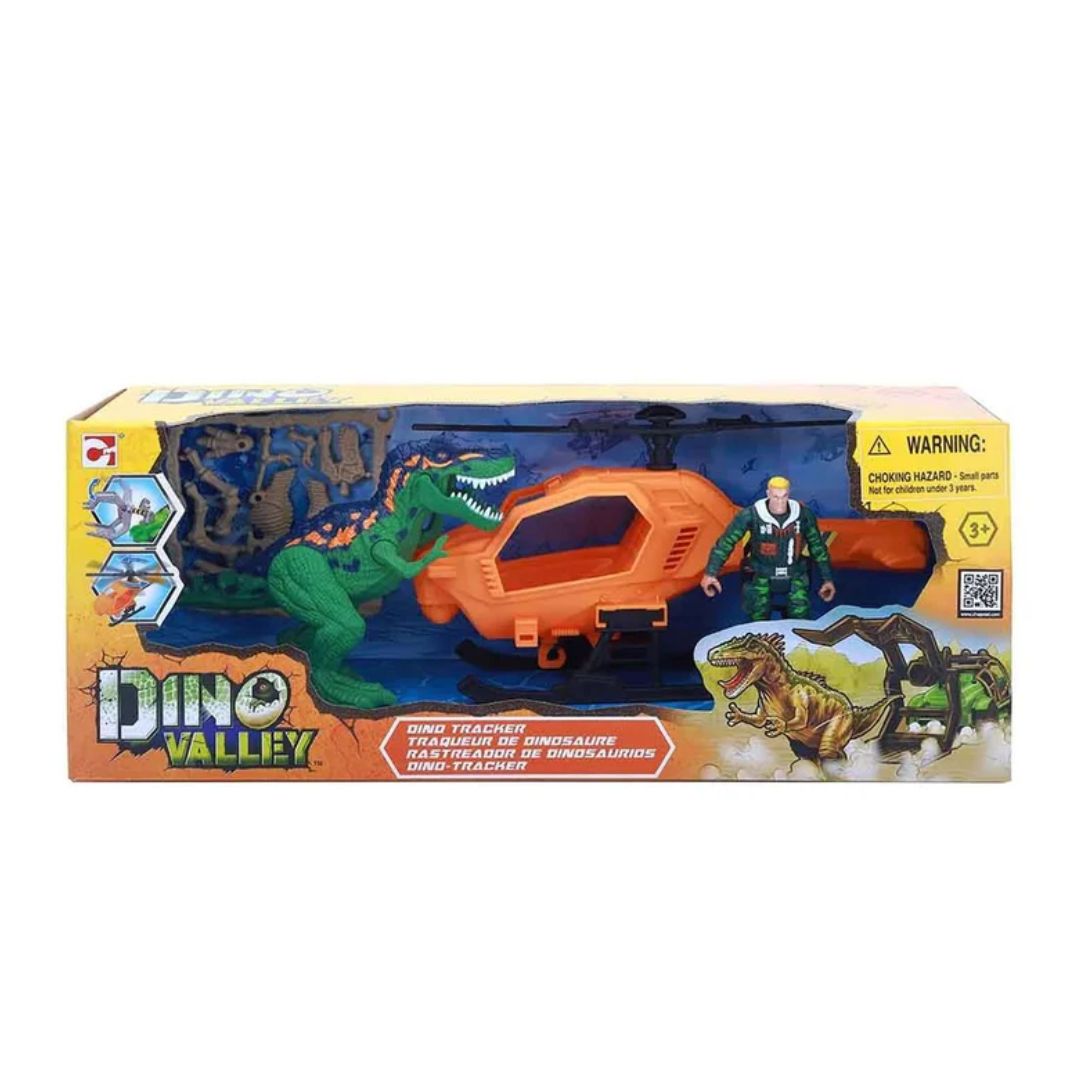 CHAPMEI DINO VALLEY DINO TRACKER PLAYSET ASST, Ages 3+ — Chapmei