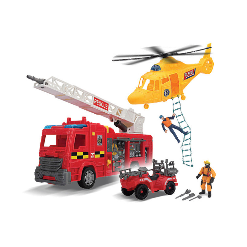 CHAPMEI RESCUE FORCE RESCUE DEPLOY PLAYSET,Ages3+ — Chapmei