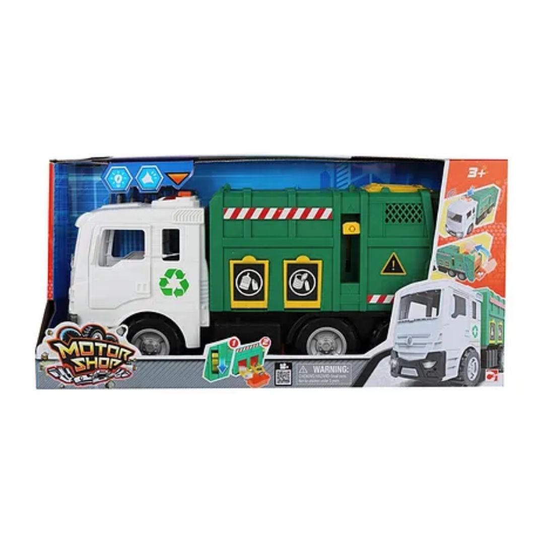CHAPMEI MOTORSHOP GARBAGE RECYCLE TRUCK, Ages 3+ — Chapmei