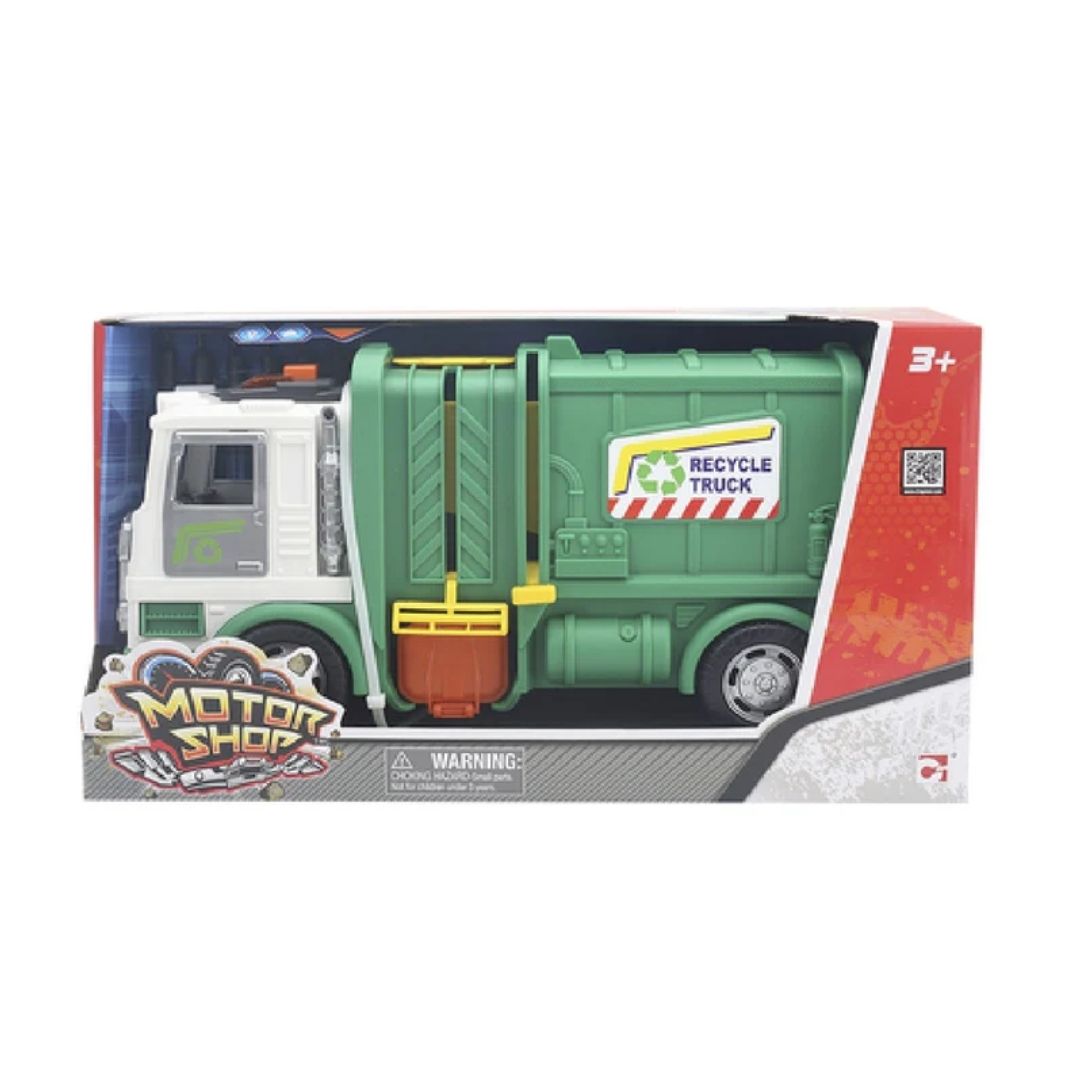 CHAPMEI MOTORSHOP GARBAGE RECYCLE TRUCK, Ages 3+ — Chapmei