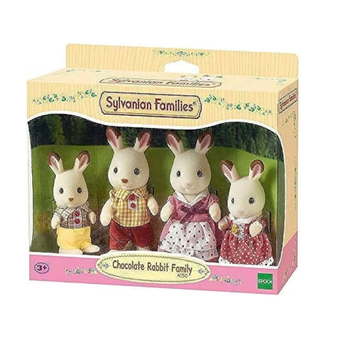 SYLVANIAN FAMILIES CHOCOLATE RABBIT FAMILY, Ages 3+ — Sylvanian Families
