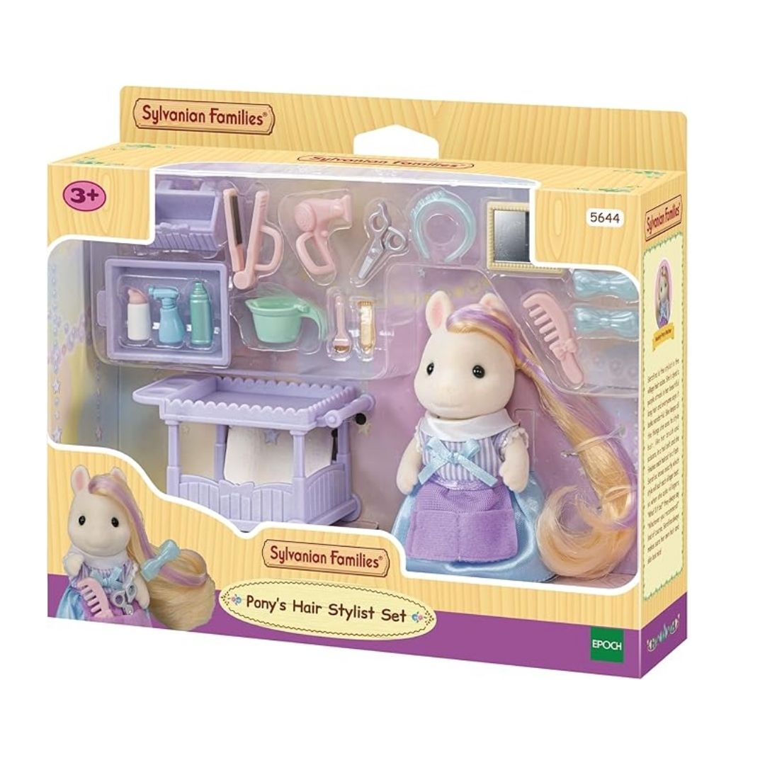 SYLVANIAN FAMILIES PONYS HAIR STYLIST SET, Ages 3+ — Sylvanian Families