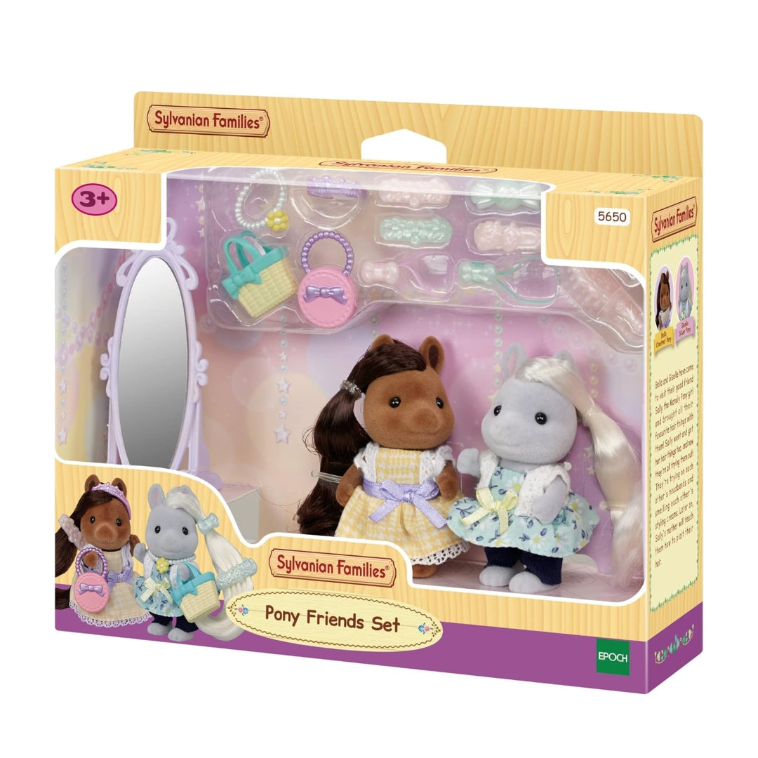 SYLVANIAN FAMILIES PONY FRIENDS SET, Ages 3+ — Sylvanian Families