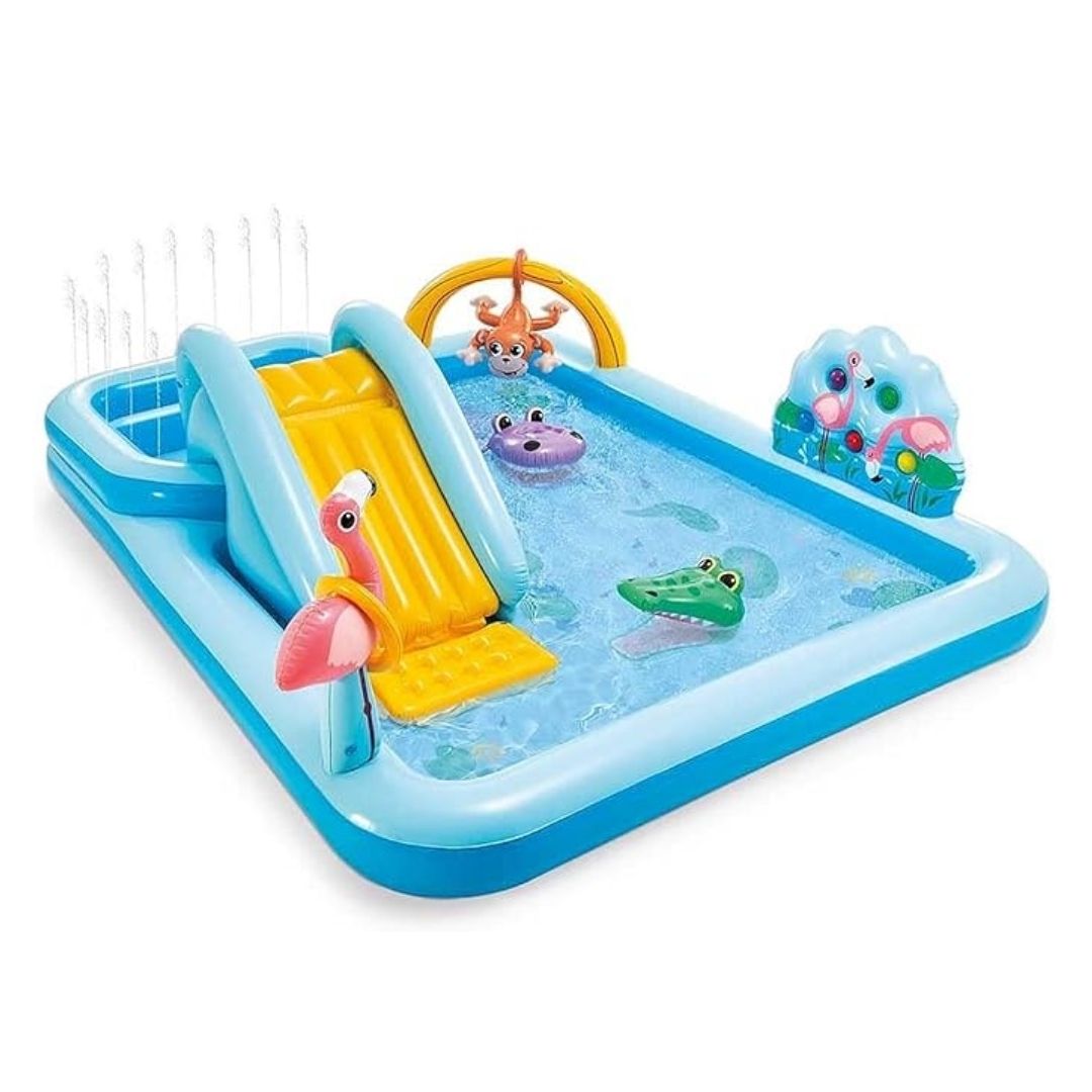 INTEX JUNGLE ADVENTURE PLAY CENTER , Ages 2+ — Intex