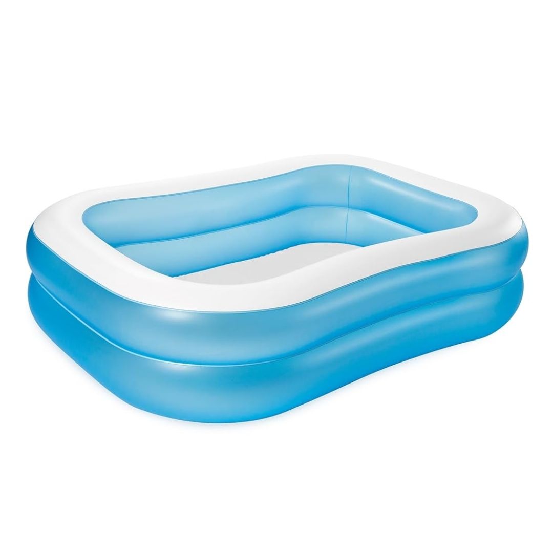 INTEX SWIM CENTER FAMILY POOL(203cmx152cmx48cm), Ages 3+ — Intex