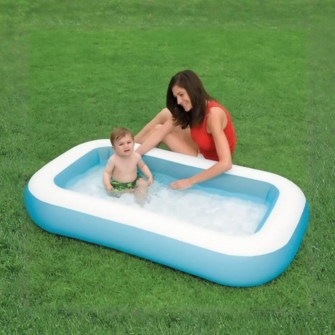INTEX RECTANGULAR POOL , Ages 2+ — Intex