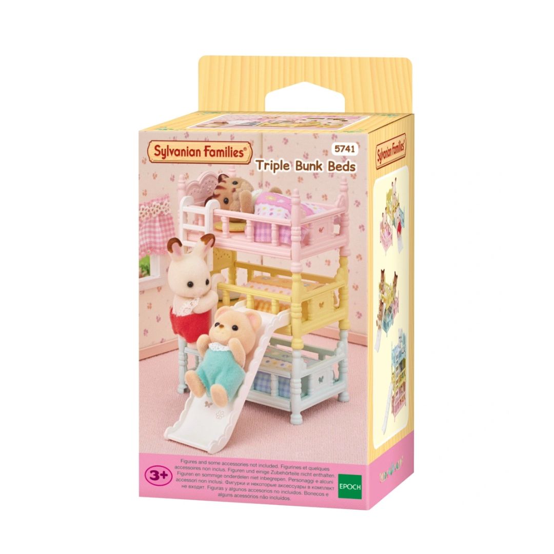 SYLVANIAN FAMILIES TRIPLE BUNK BEDS, Ages 3+ — Sylvanian Families