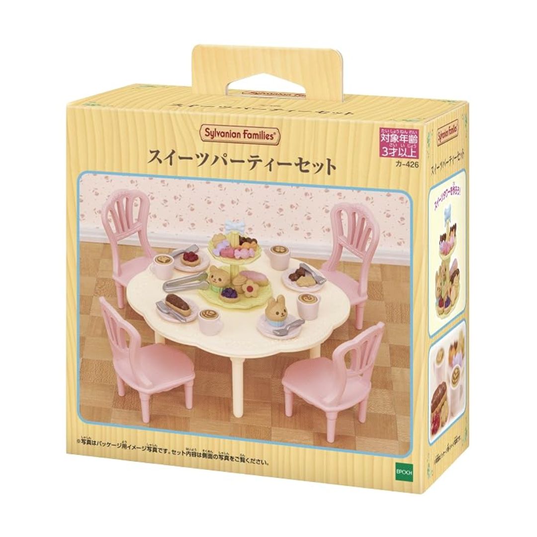 SYLVANIAN FAMILIES SWEETS PARTY SET, Ages 3+ — Sylvanian Families