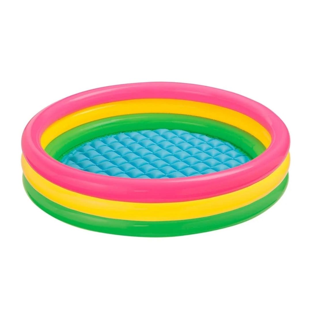 INTEX SUNSET GLOW POOL, 3-Ring ,Age 2+ — Intex