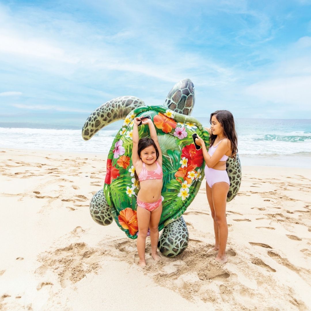 INTEX REALISTIC SEA TURTLE RIDEON , Ages 3+ — Intex