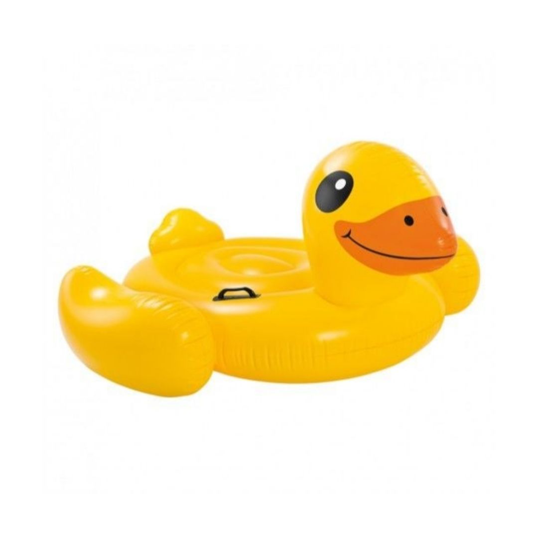 INTEX YELLOW DUCK RIDEON, Ages 3+ — Intex