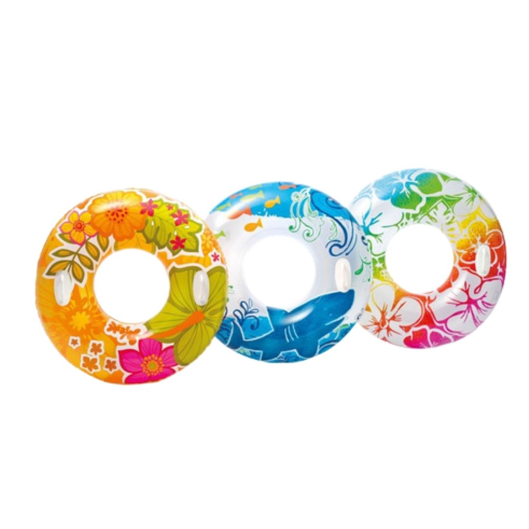 INTEX TRANSPARENT TUBES (97cm), Ages 9+ — Intex