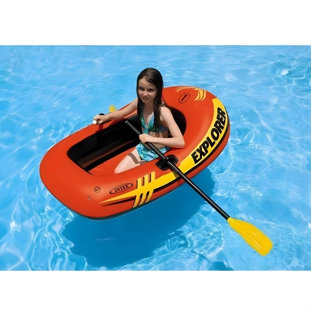 INTEX EXPLORER 100 BOAT, Ages Adult — Intex