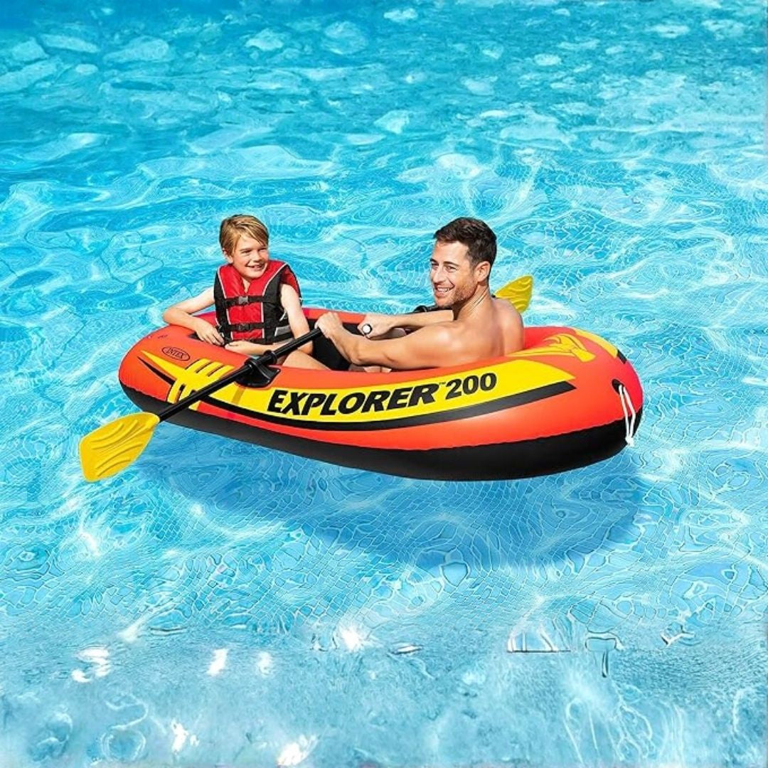 INTEX EXPLORER 200 BOAT, Ages Adult — Intex