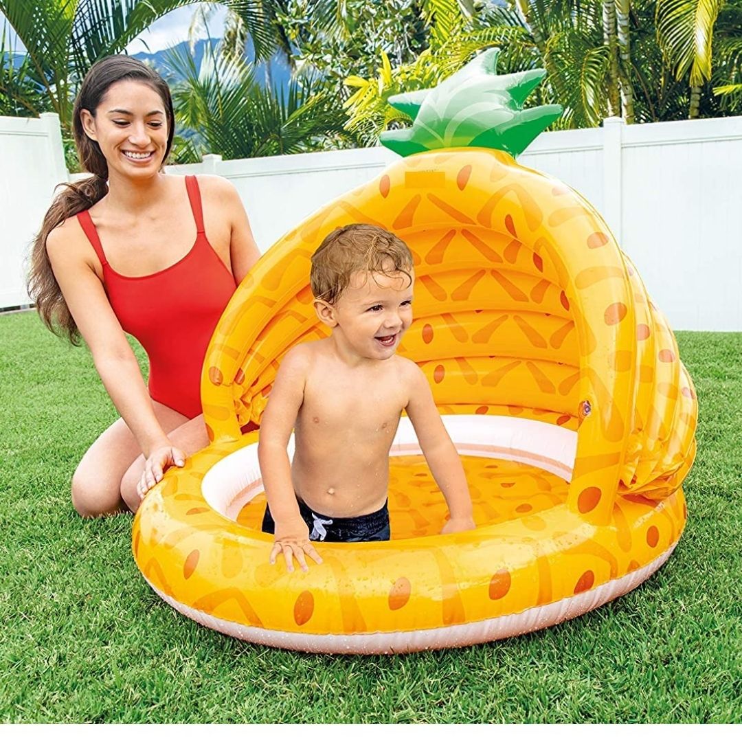INTEX PINEAPPLE BABY POOL , Ages 1To3M — Intex