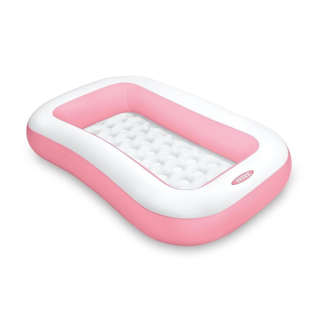 INTEX RECTANGULAR PINK POOL , Ages 2+ — Intex