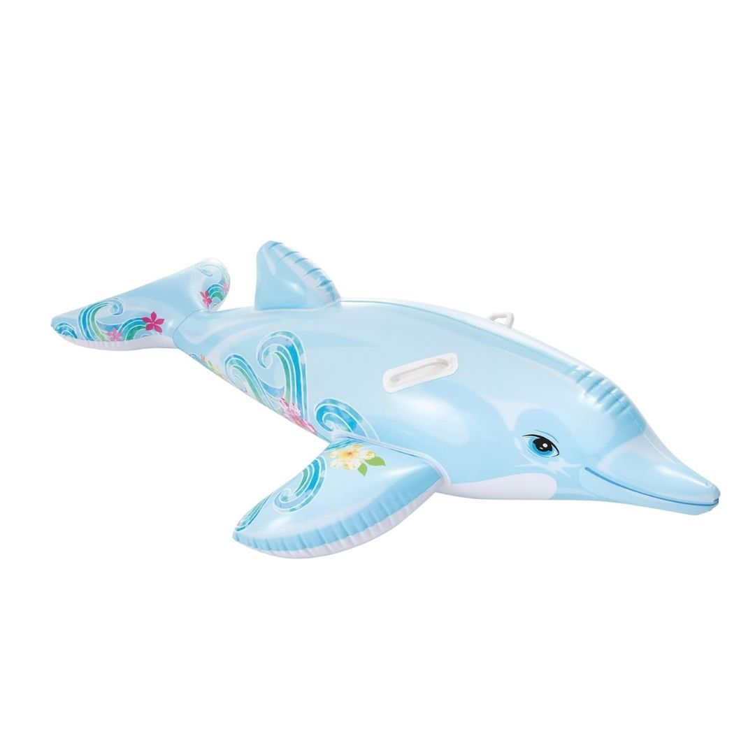 INTEX LIL DOLPHIN RIDE ON AGE 3+ — Intex