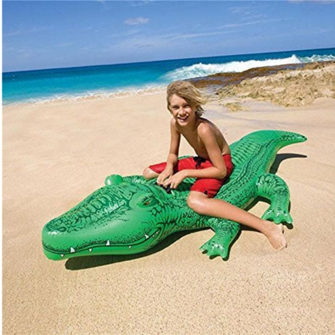 INTEX GIANT GATOR RIDE , Ages 3+ — Intex