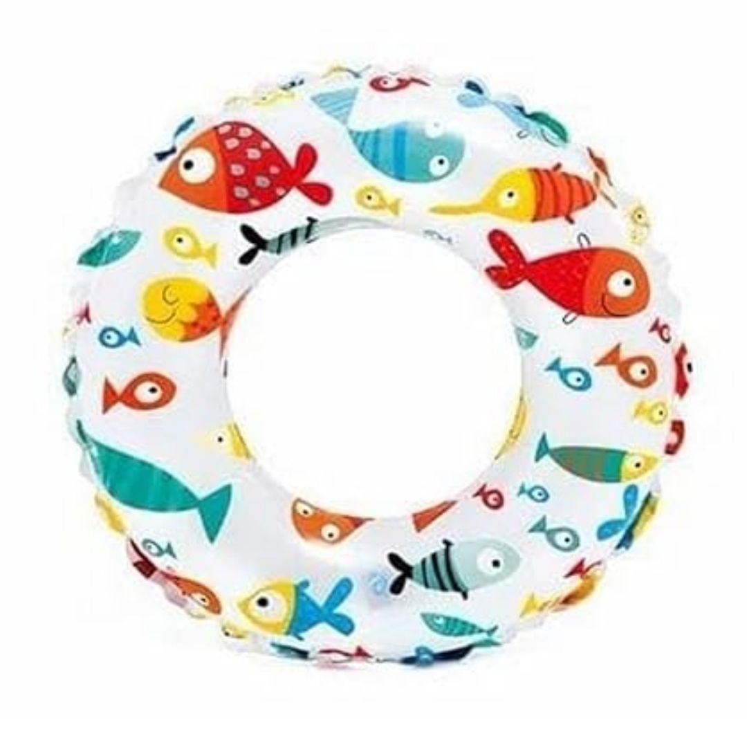 INTEX OCEAN REEF TRANSPARENT RINGS (61cm) , Ages 6To10 — Intex