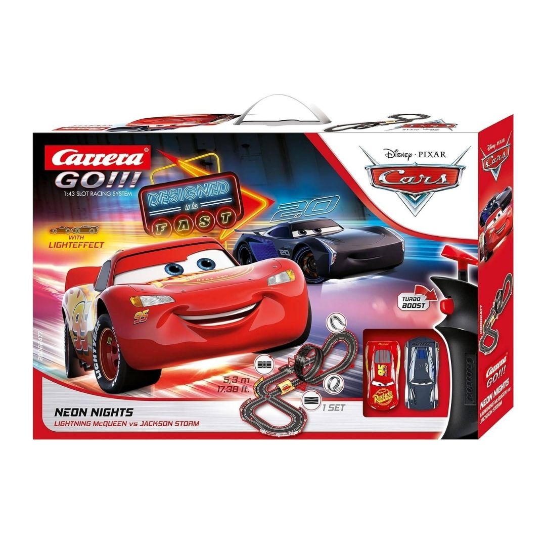 CARRERA GO! CARS NEON NIGHTS(5.3M), Ages 6+ — Carrera