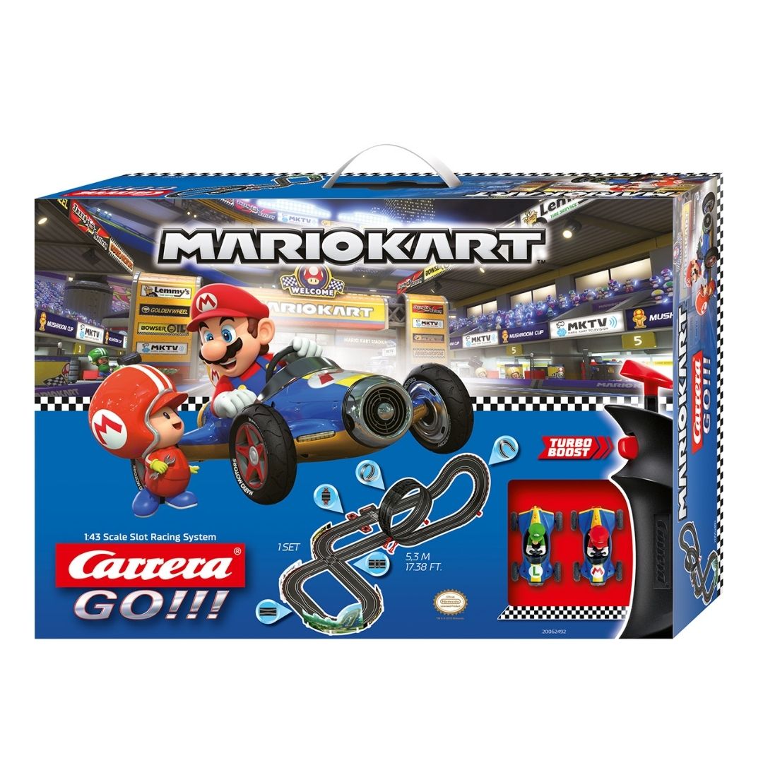 CARRERA GO! NINTENDO MARIO KART MACH8(5.3M), Ages 6+ — Carrera