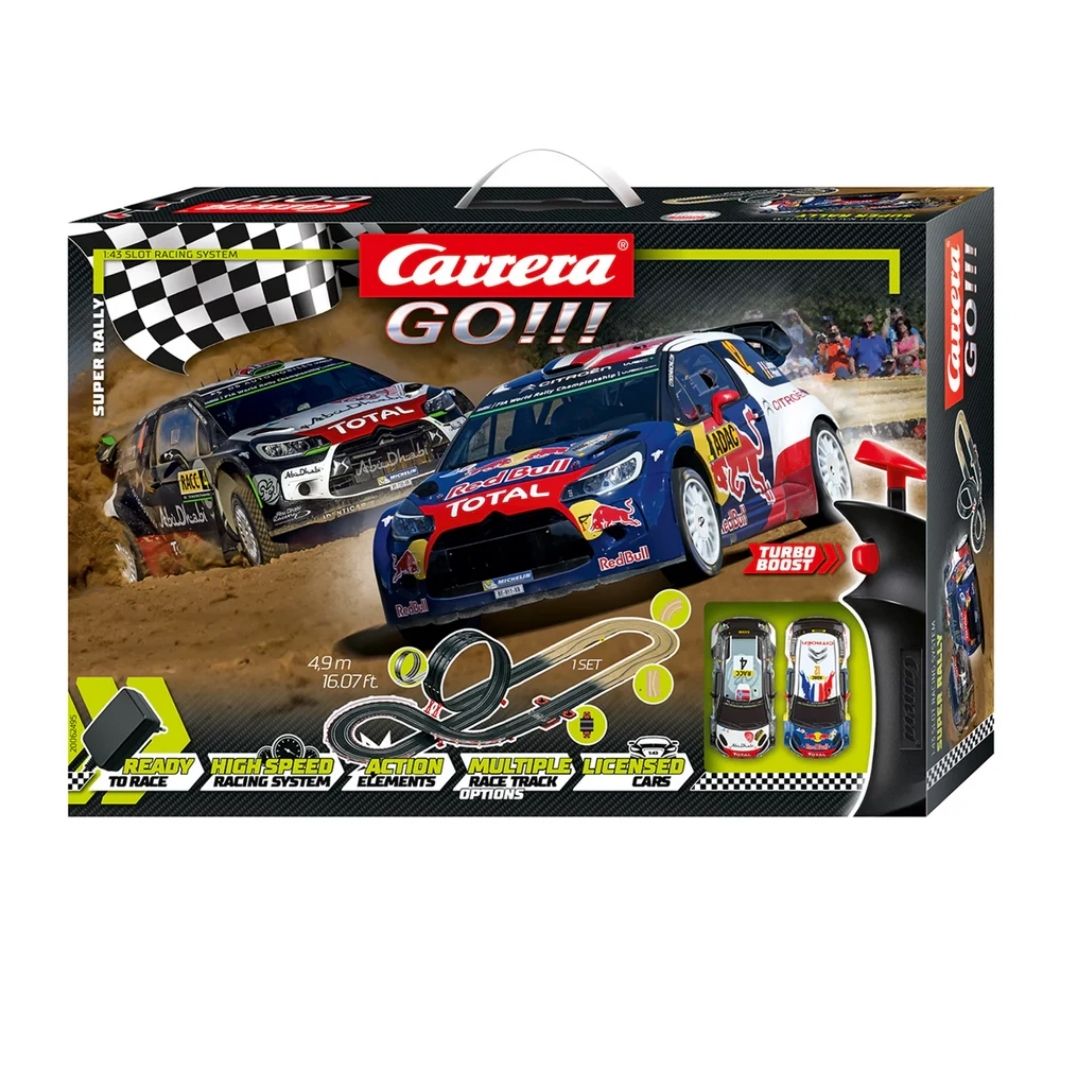 CARRERA GO! SUPER RALLY(4.9M), Ages 6+ — Carrera