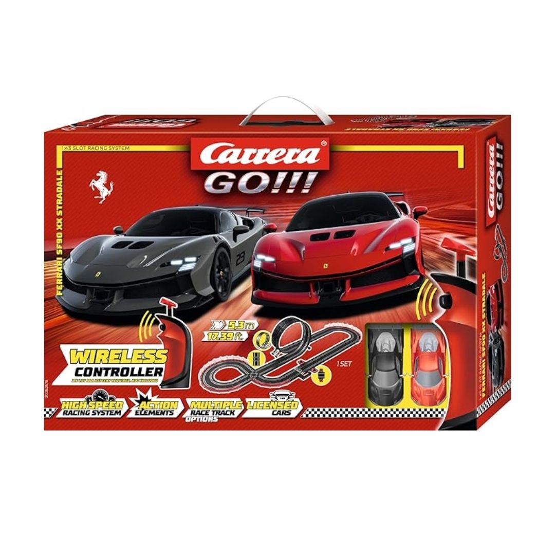CARRERA GO! FERRARI SF90 XX STRADALE WIRELESS(5.3M), Ages 6+ — Carrera