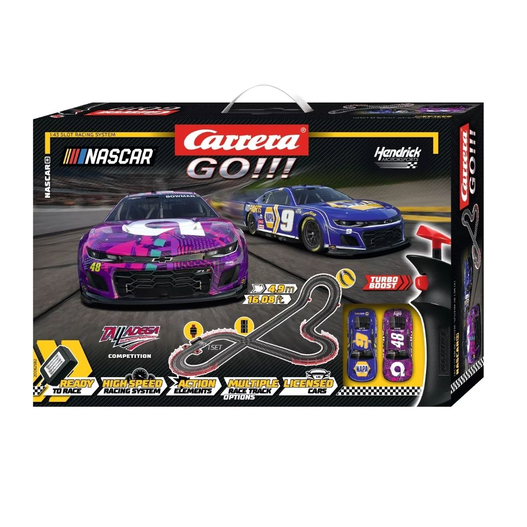 CARRERA GO! NASCAR TALLADEGA COMPETITION(4.9M), Ages 6+ — Carrera
