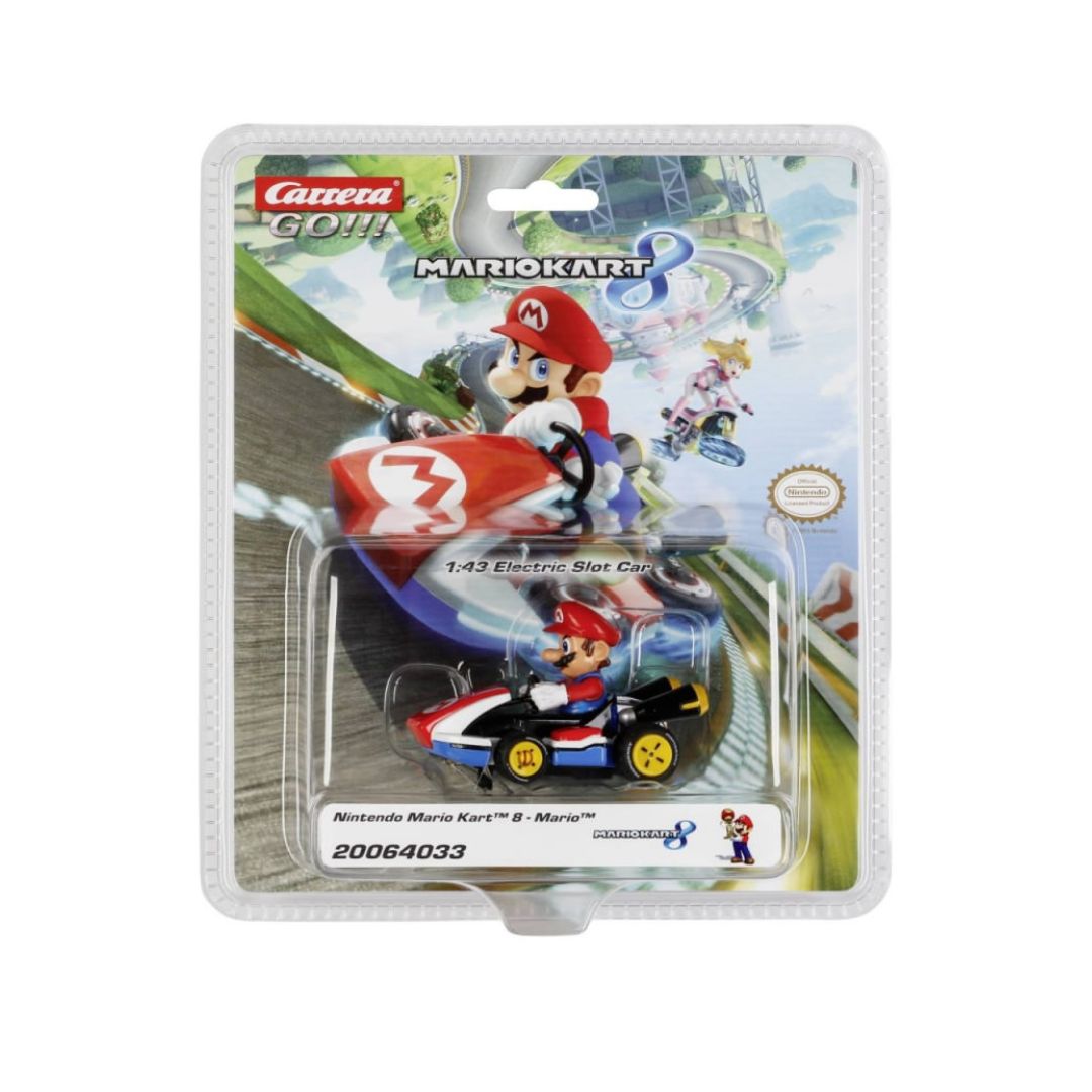 CARRERA GO! MARIO KART8 MARIO 1:43, Ages 6+ — Carrera