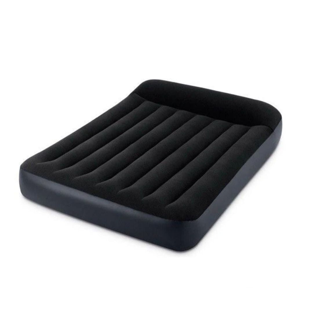 INTEX DURABEAM QUEEN PILLOW REST CLASSIC AIRBED W/ E.PUMP(152X203X25), Ages Adult — Intex