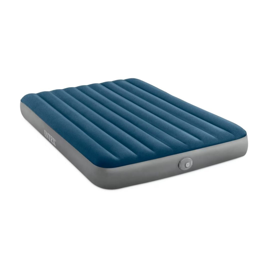 INTEX QUEEN CLASSIC DOWNY AIRBED W/REMOVABLE PUMP, Ages Adult — Intex