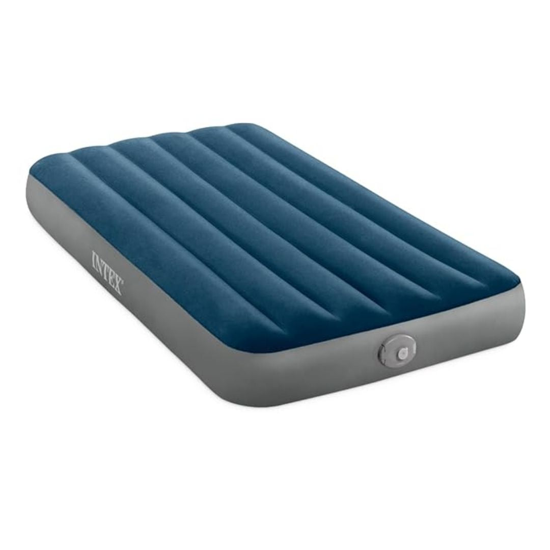 INTEX TWIN PRESTIGE DOWNY AIRBED W/PUMP, Ages Adult — Intex