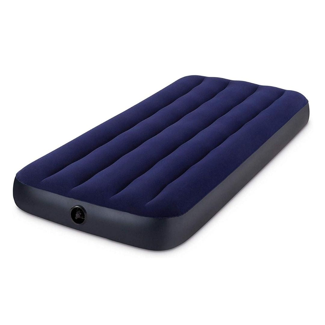 INTEX DURA-BEAM TWIN JR. CLASSIC DOWNY AIRBED(76X191x25),Ages Adult — Intex