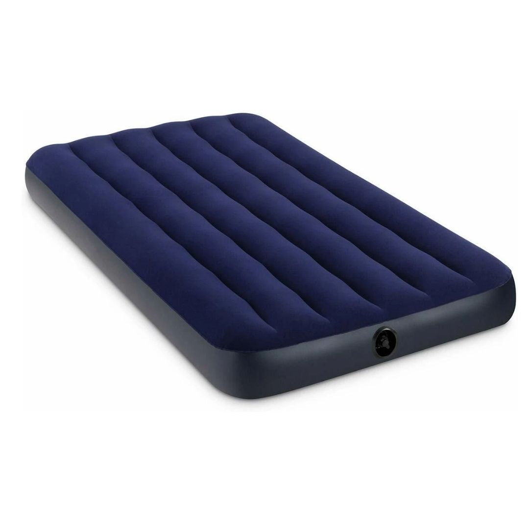 INTEX DURABEAM TWIN SERIES CLASSIC DOWNY AIRBED(99x191x25),Ages Adult — Intex