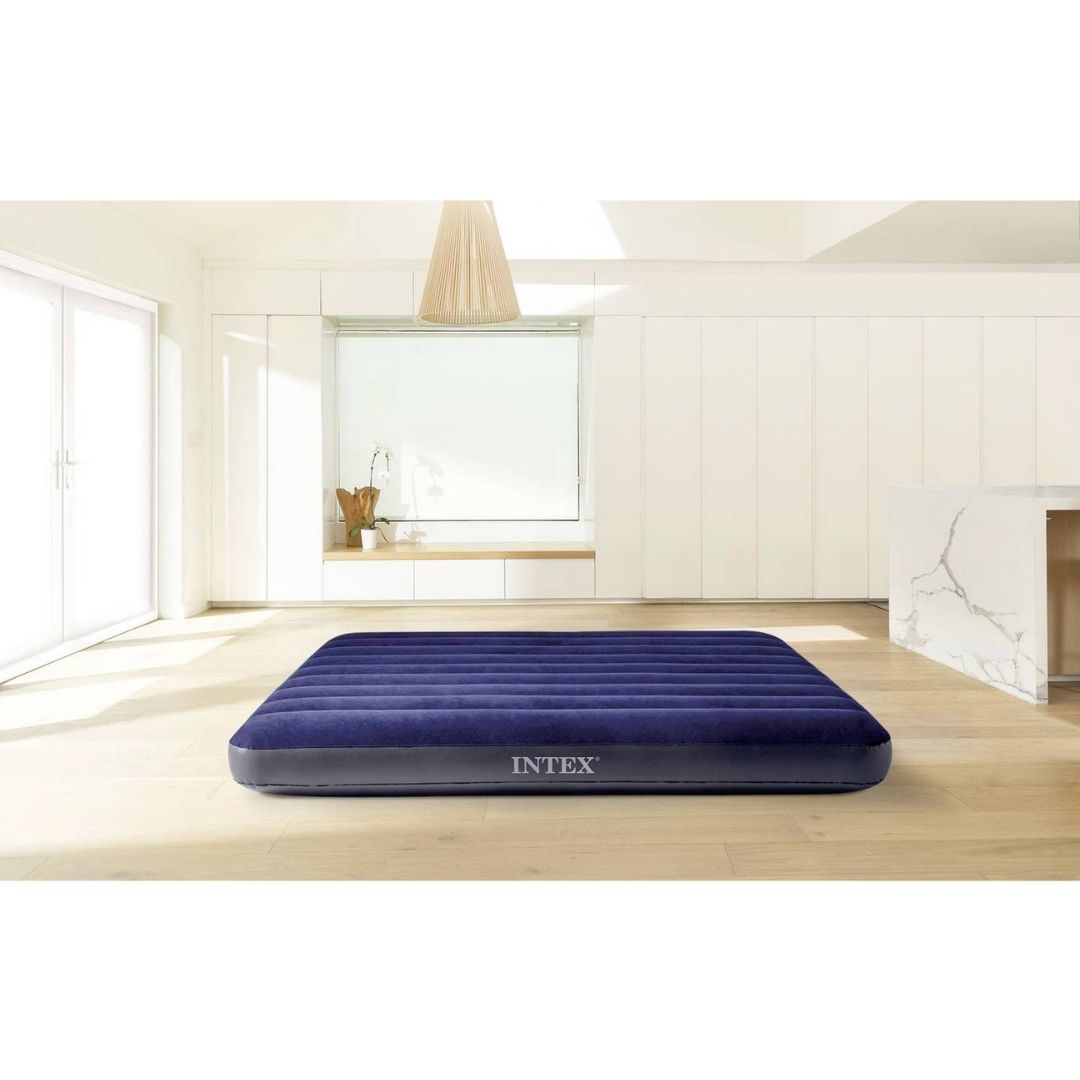 INTEX DURABEAM SERIES DOWNY AIRBED(137X191x25),Ages Adult — Intex