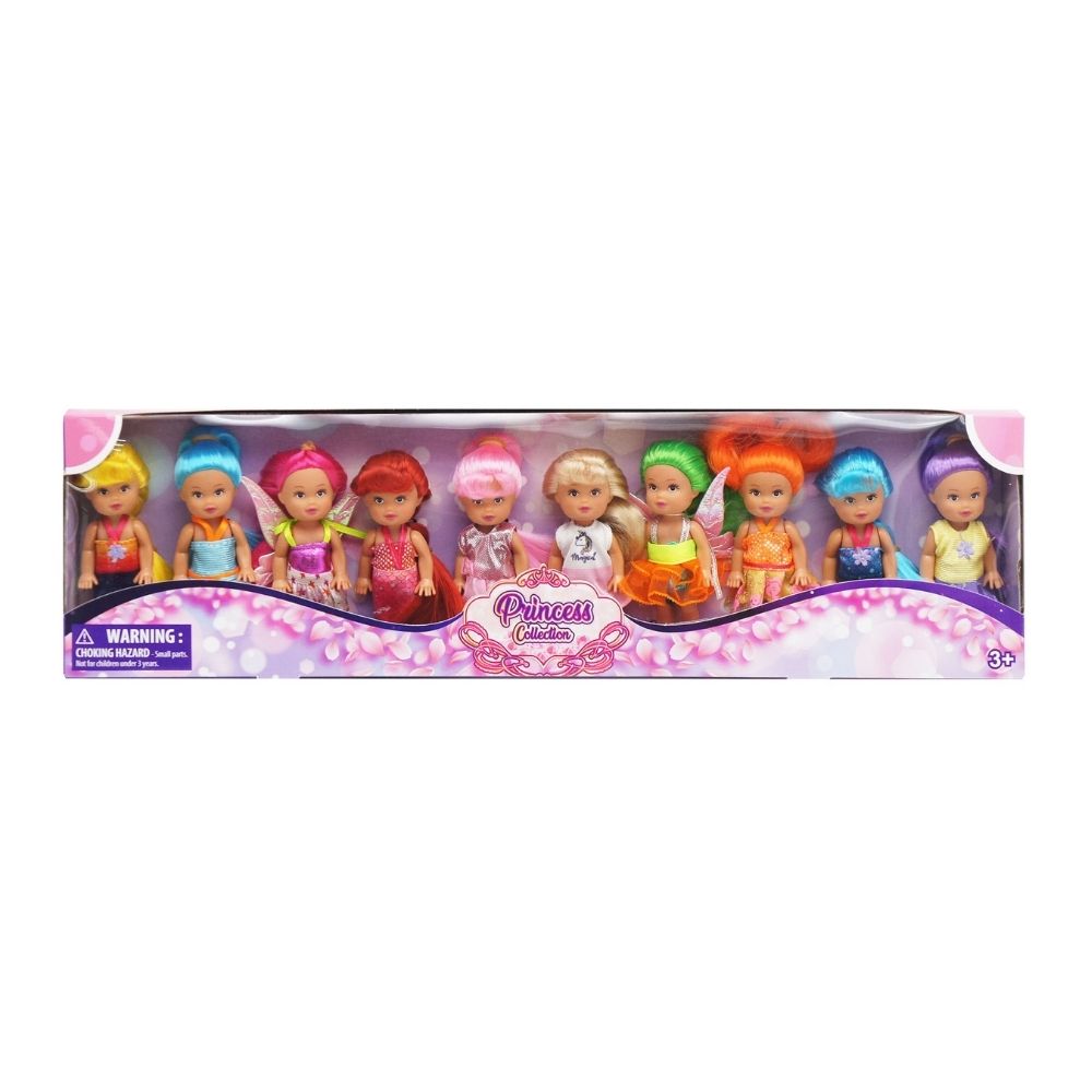 HTIC FASHION DOLLS 10 ASST 10CM, Ages 3+