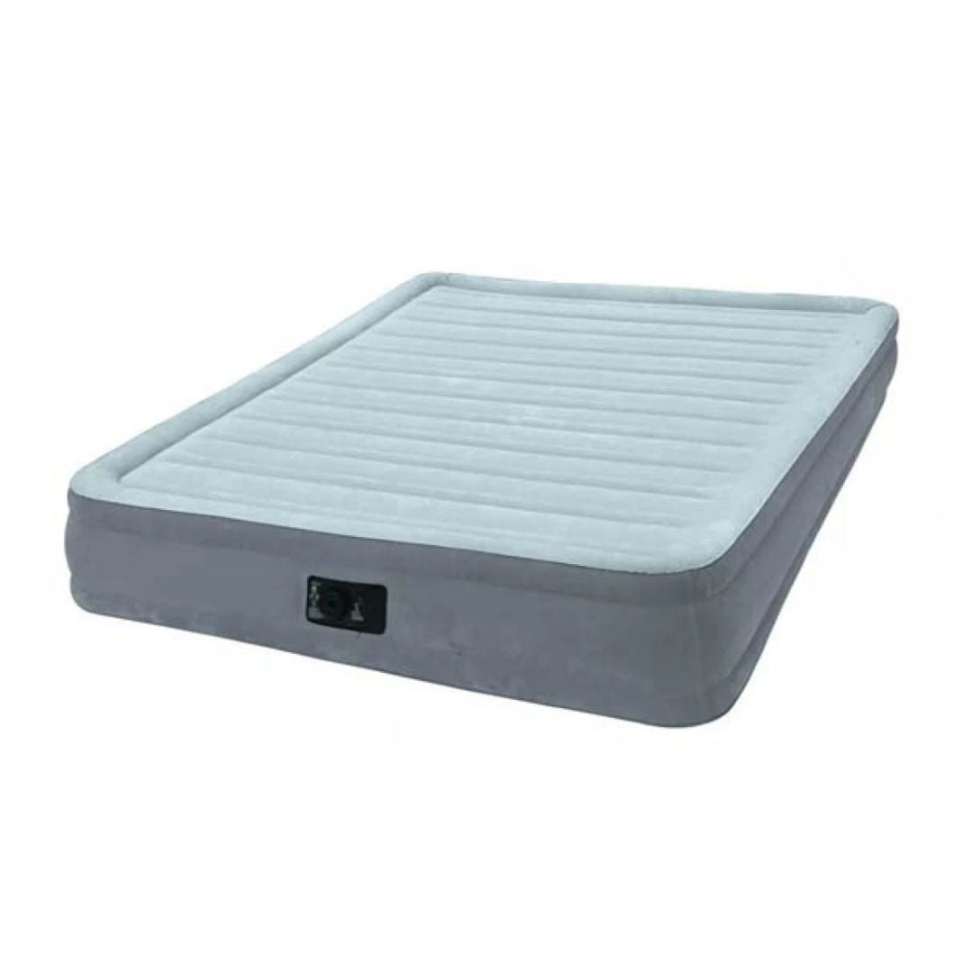 INTEX DURABEAM TWIN MID RISE AIRBED W/E.PUMP(99x191x33), Ages Adult — Intex