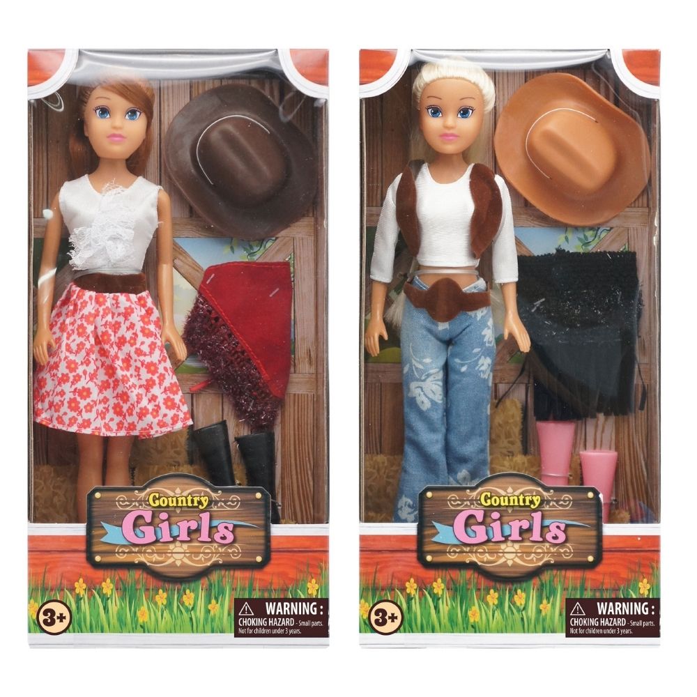 HTIC FASHION DOLL SINGLE COUNTRY DOLL 29CM, Ages 3+