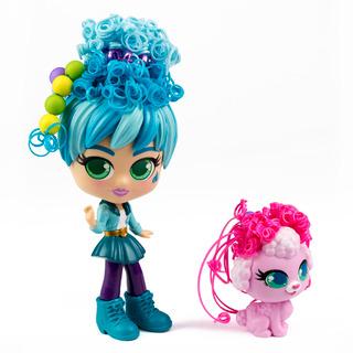 SILVERLIT CURLIGIRLS COLOR CHANGE DELUXE PACK ASST, Ages 3+