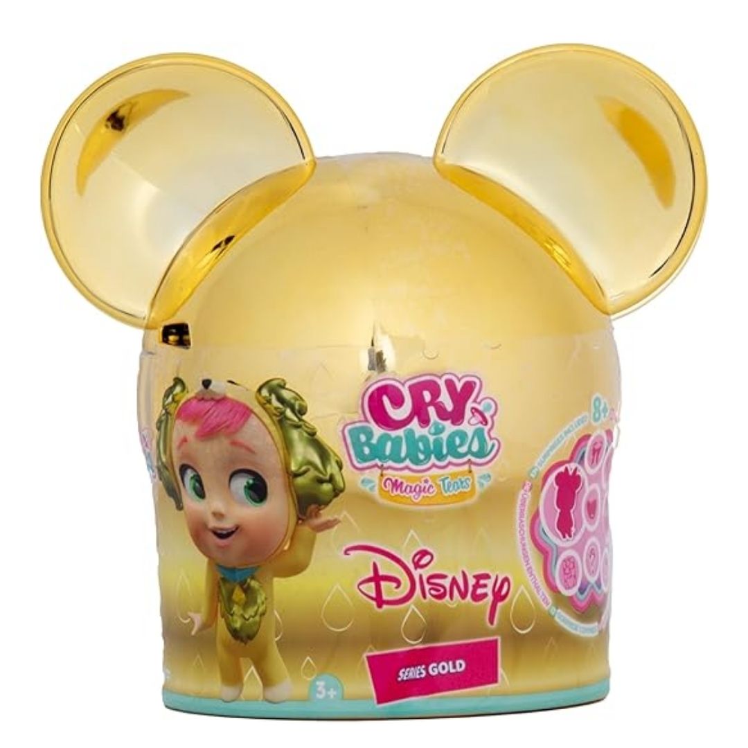 CRY BABIES MAGIC TEARS DISNEY EDITION 8PCS DISPLAY, Ages 3+ — Cry Babies