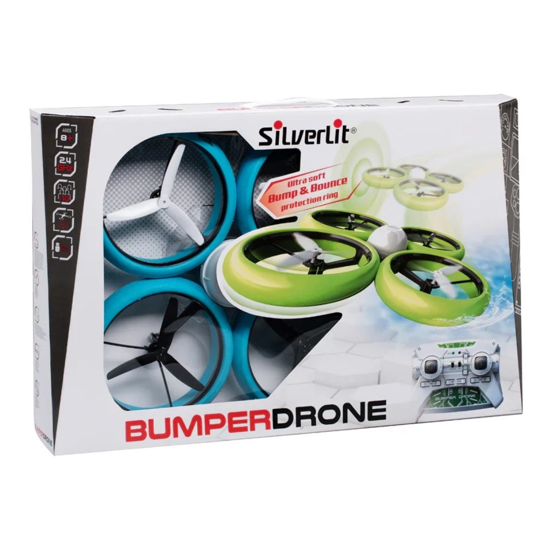 SILVERLIT RC BUMPER DRONE 3 ASST, Ages 8+