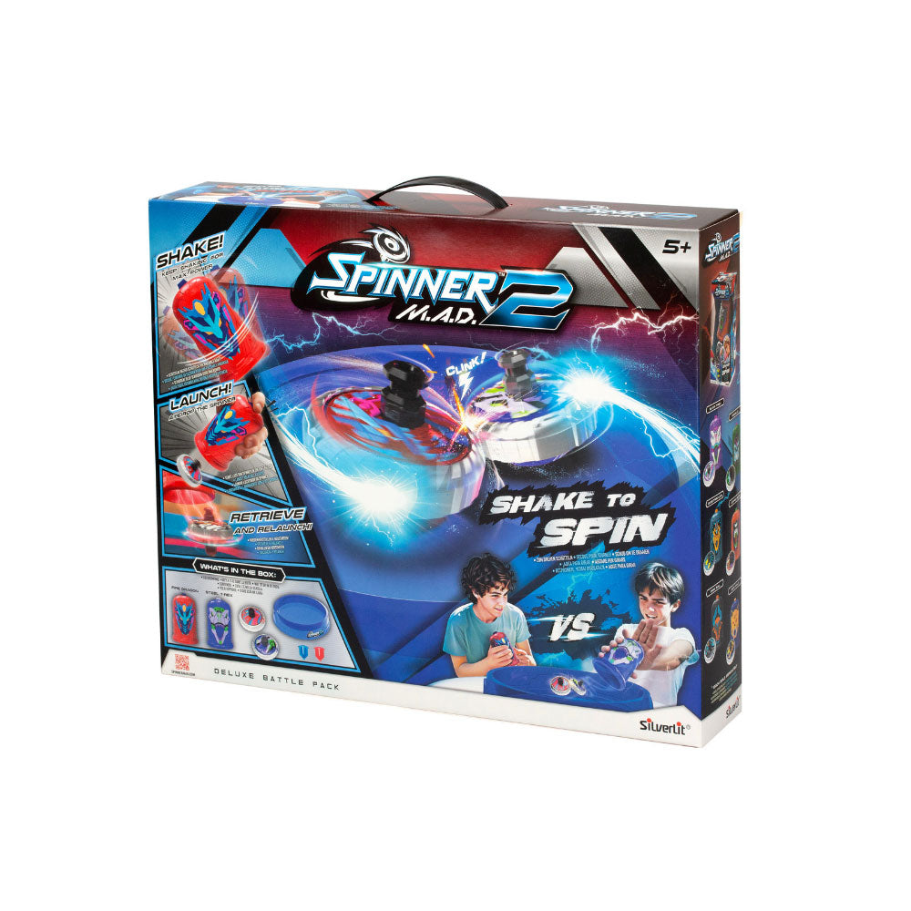 SILVERLIT SPINNERMAD2 BATTLE PACK, Ages 5+
