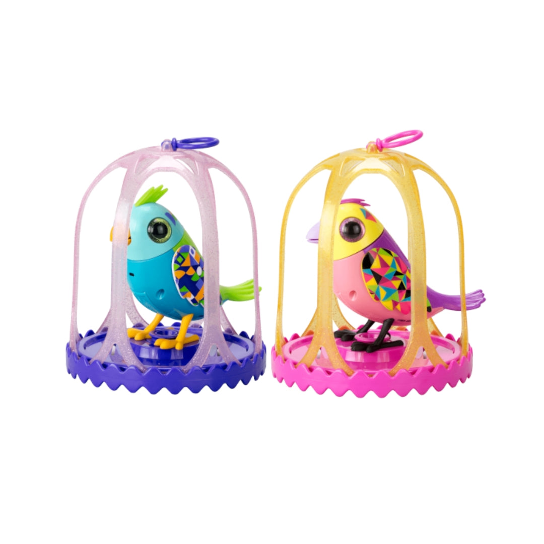 SILVERLIT DIGIBIRDS II CAGE ASST, Ages 3+