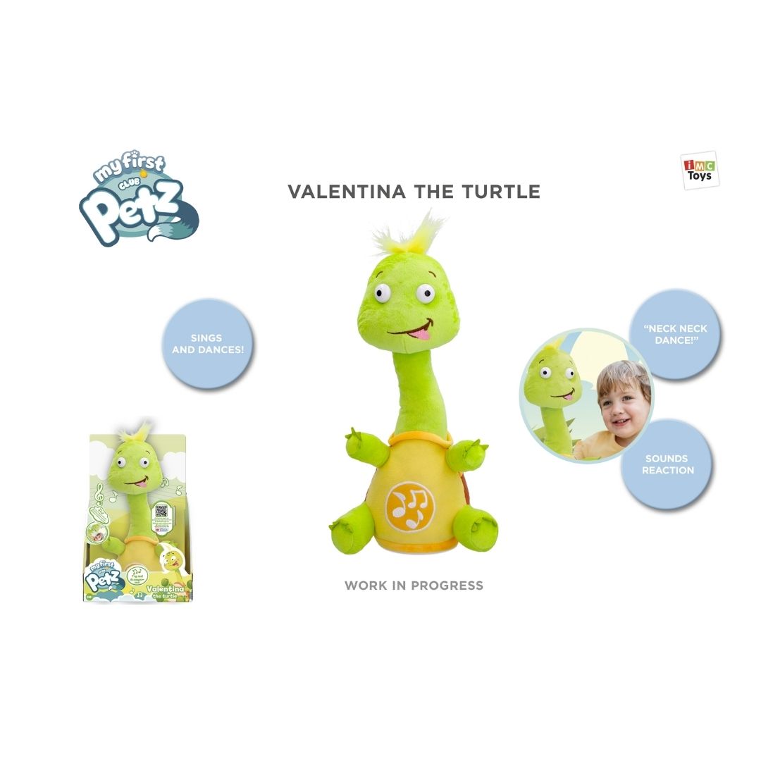 IMC TOYS VALENTINA THE TURTLE, Ages 6M+