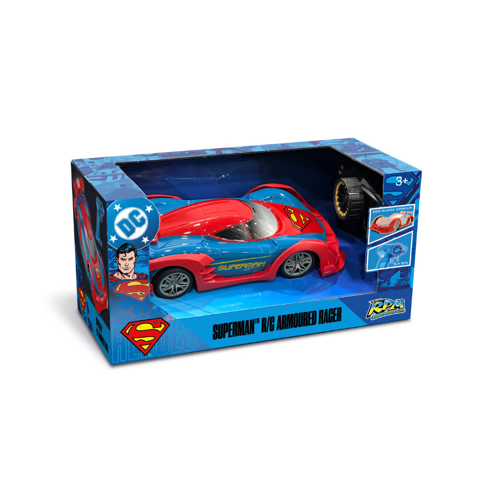 BLADEZ TOYZ LTD RC SUPERMAN ARMOURED RACER 1:20 B/O ,Ages 3+