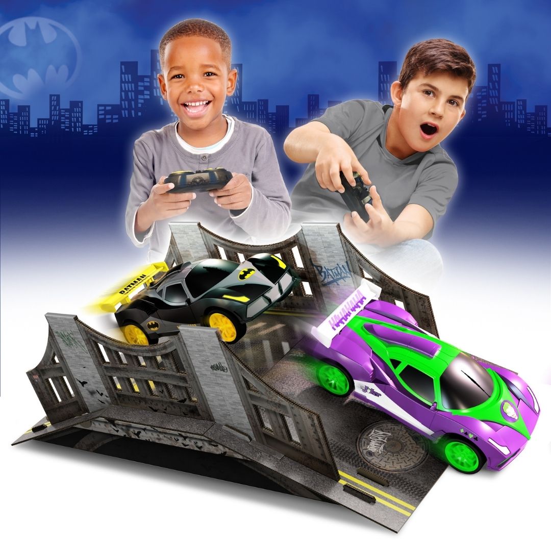 BLADEZ TOYZ RC BATMAN VS JOKER DOUBLE PACK B/O, Ages 3+