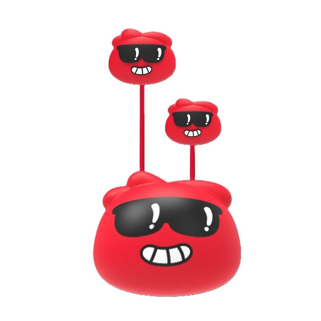 JELLIE DROPS RED WIRED 3.5MM PLUG, Ages 5+