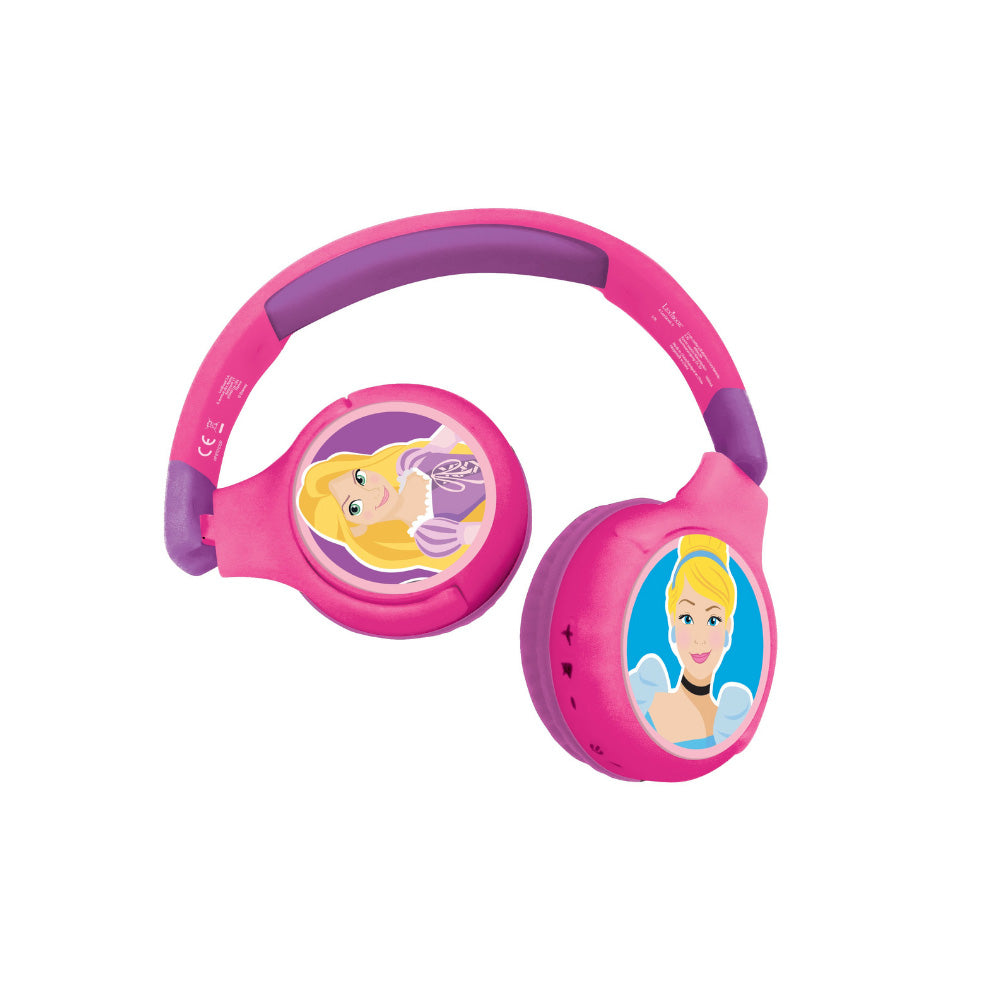 LEXIBOOK PRINCESS BLUETOOTH COMFORT WIRELESS HEADPHONE, Ages 4+ — Lexibook