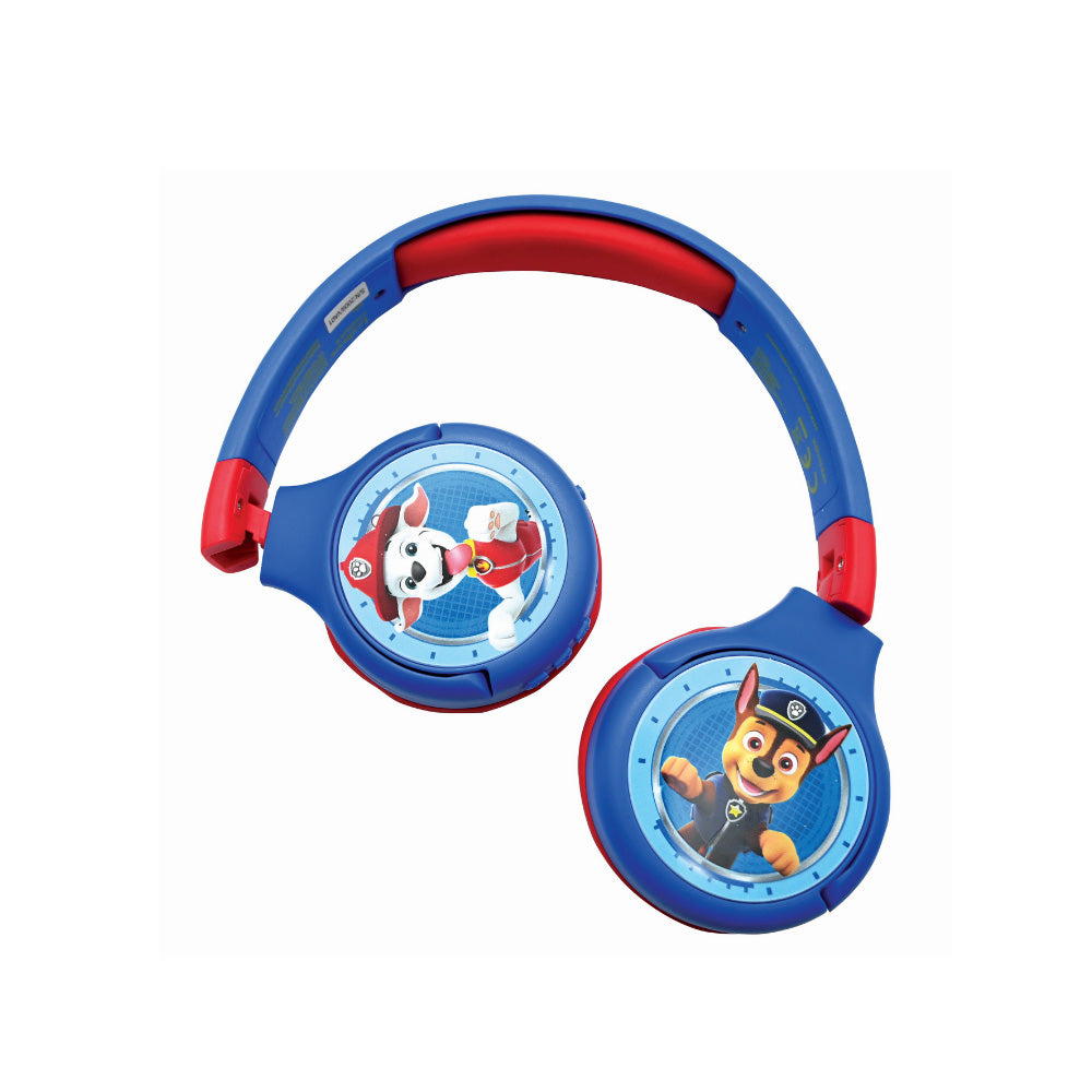 LEXIBOOK PAW PATROL 2 IN 1 FOLDABLE HEADPHONE, Ages 3+ — Lexibook